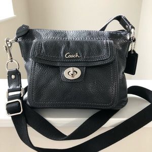 Coach black cross body